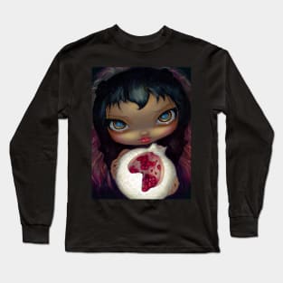 Creepy Cute Chibi with Magic Shell Long Sleeve T-Shirt